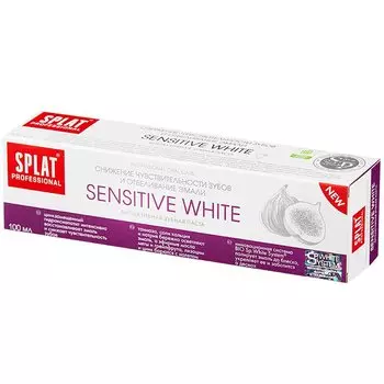 Splat Professional Sensitive White Зубная паста для чувствительных зубов 100 мл