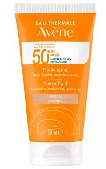 Avene (Авен) солнцезащитный флюид SPF50+ с тонирующим эффектом 50мл