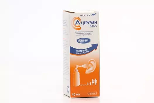 А-Церумен плюс, 40 мл, спрей