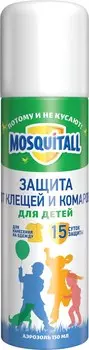 Аэрозоль Москитол Защита для детей от клещей/комаров, 150 мл