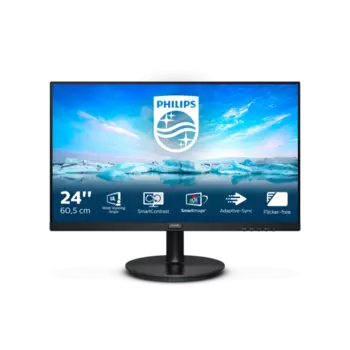 Монитор LCD 23.8'' [16:9] 1920х1080(FHD) VA, Black Philips 242V8LA (00/01)