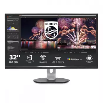 Монитор LCD 31.5'' [16:9] 2560х1440(WQHD) IPS, Black Philips 328P6AUB