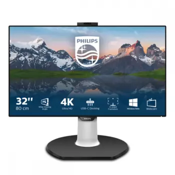 Монитор LCD 31.5'' [16:9] 3840x2160(UHD 4K) IPS, Black-White Philips 329P9H (00/01)
