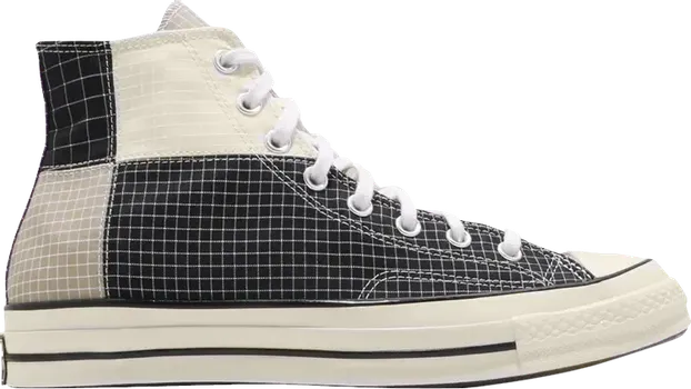 Кроссовки Converse Chuck 70 Hi Quad Ripstop Black, черный