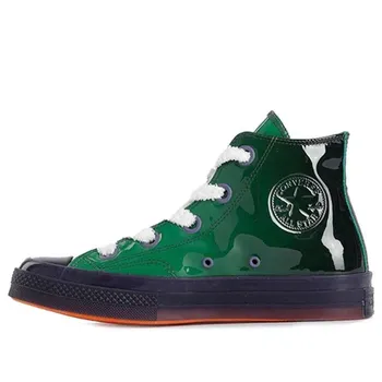 Кроссовки j.w. anderson x chuck 70 hi top 'toy' Converse, зеленый