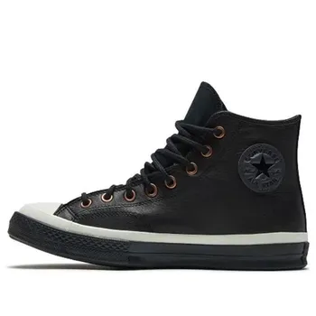 Кроссовки chuck 70 hi 'black leather white' Converse, черный