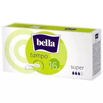 Bella Tampo Тампоны гигиенические Super 16 шт