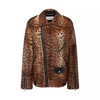 Куртка из меха козы Saint Laurent