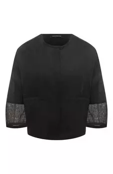 Льняная блузка Emporio Armani