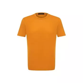 Льняная футболка Ermenegildo Zegna
