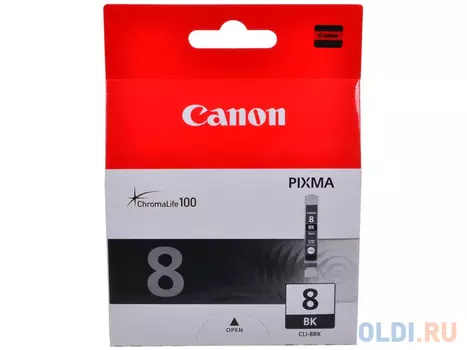 Картридж Canon CLI-8BK CLI-8BK 412стр Черный