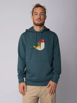Толстовка wat? Apparel Sweatshirt Vogel, цвет Petrol
