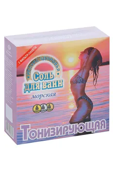 Соль д/ванн Тонизирующая, 1 кг, ф/п (4607039480382)