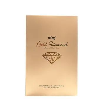 KIMS Маска гидрогелевая золотая для лица / Gold Diamond Hydro-Gel Face Mask 5*30 г