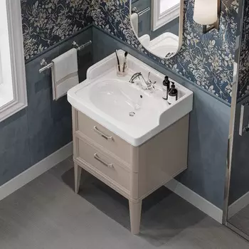 Тумба с раковиной Kerama Marazzi Pompei 60 камео бежевый глянцевый