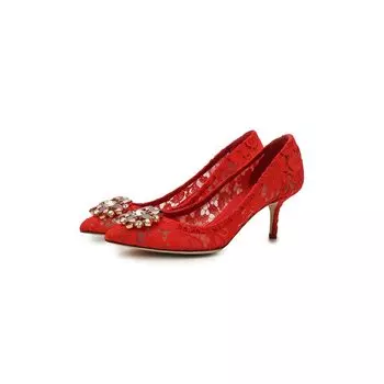 Текстильные туфли Rainbow Lace Dolce &amp; Gabbana