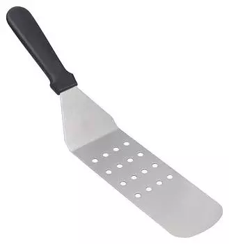 Лопатка перфорированная MACO CSW08PK с изогнутой головкой 20х7,5 см и пластиковой рукояткой | CSW08P