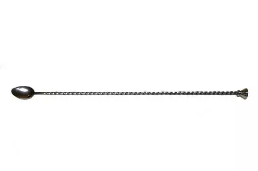 Ложка барменская с метал. кнопкой 40см нерж. MGSteel | BRS40FTS