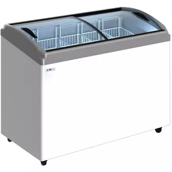 Ларь морозильный Italfrost СF200C (ЛВН 200 Г) серый, 3 корзины