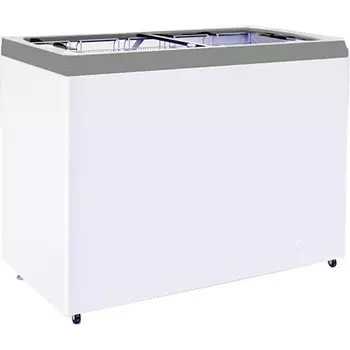 Ларь морозильный Italfrost СF500F (ЛВН 500 П) серый, 6 корзин