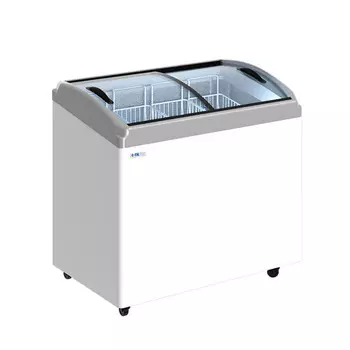 Ларь морозильный с глухой крышкой Italfrost (Cryspi) СF300S (ЛН 300) R290 4 корзины
