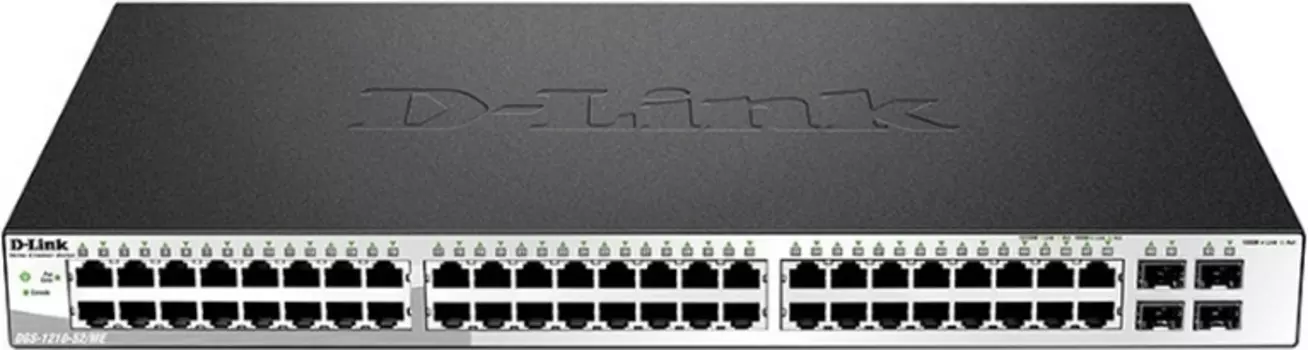 Коммутатор D-Link DGS-1210-52/ME/A1A Black