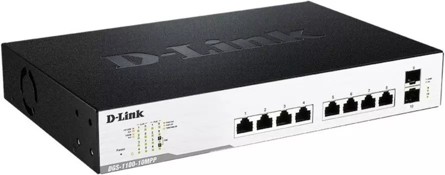 Коммутатор (switch) D-Link DGS-1100-10MPP