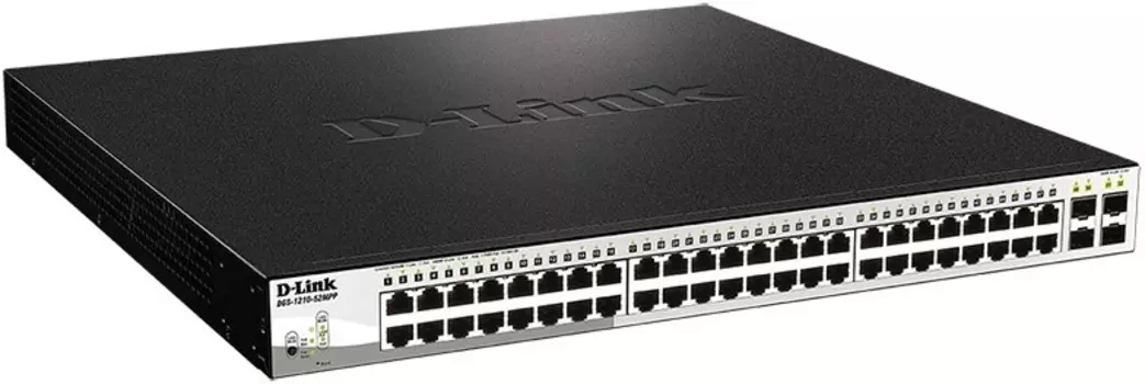 Коммутатор (switch) D-Link DGS-1210-52MPP