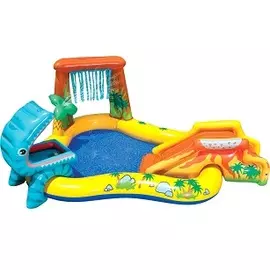 Игровой надувной центр INTEX Play Center (57444) "Динозавр", 249x191x109 см
