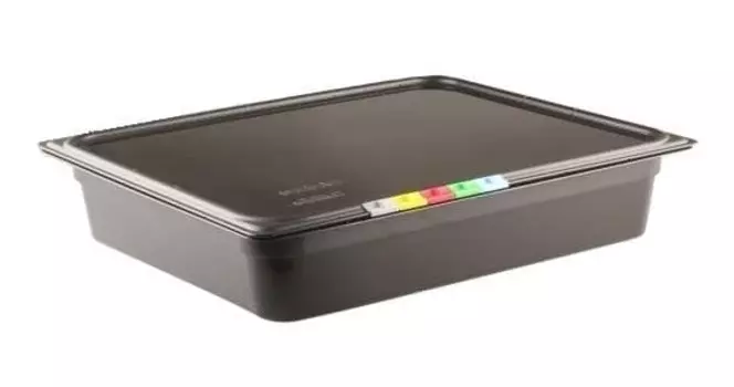 Гастроемкость Restola GN 1/2 325х265x65 (полипропилен) черная | 422107413