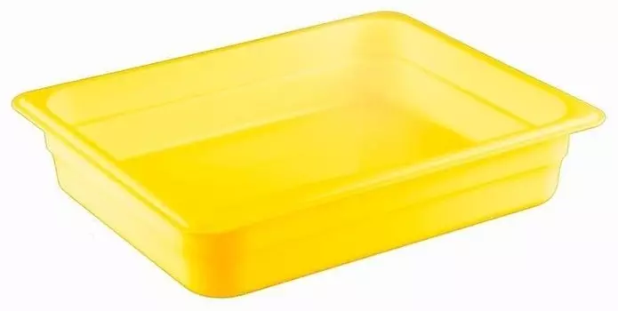 Гастроемкость Restola GN 1/2 325х265x65 (полипропилен) желтая | 422107406