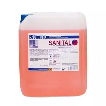 Гель для чистки сантехники и кафеля 5л Sanital Econobel | 0304-05