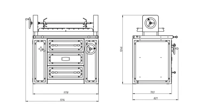 Гриль-мангал Grill Master PALERMO GRILL GM BASE (11320)