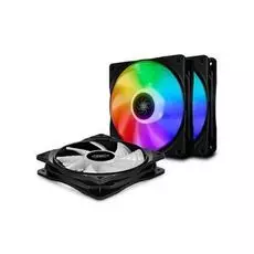 Вентилятор для корпуса Deepcool CF120-3 IN 1 120x120x25мм, 500-1500rpm, 17.8~27dBA, 56.5CFM, 4 Pin Retail