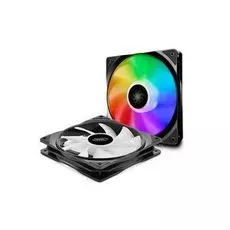 Вентилятор для корпуса Deepcool CF 140-2 IN 1 140x140x26мм, 500-1200rpm, 19.8~24dBA, 64.13CFM, 4 Pin, Retail