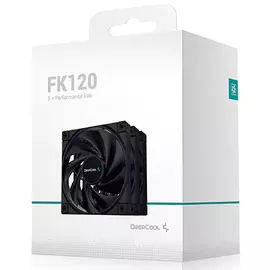 Вентилятор для корпуса Deepcool FK120-3 IN 1 120x120x25мм, 500-1850rpm, 68.99 CFM, 28 dBA, 4-pin PWM