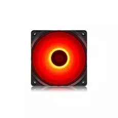 Вентилятор для корпуса Deepcool RF120R 120x120x25мм (LED Red подсветка, 1300об/мин) Retail