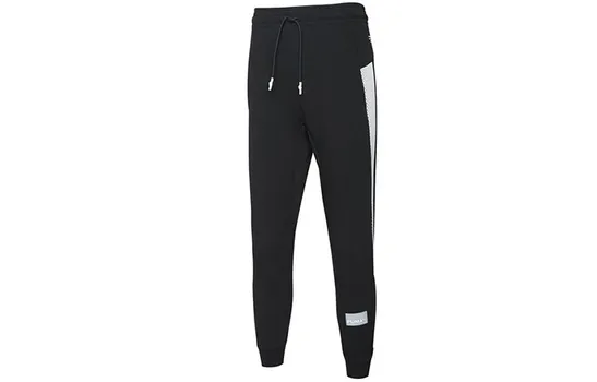 Мужские трикотажные спортивные штаны Puma, цвет Black