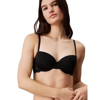 Бюстгальтер Calvin Klein Lightly Lined Balcon, черный
