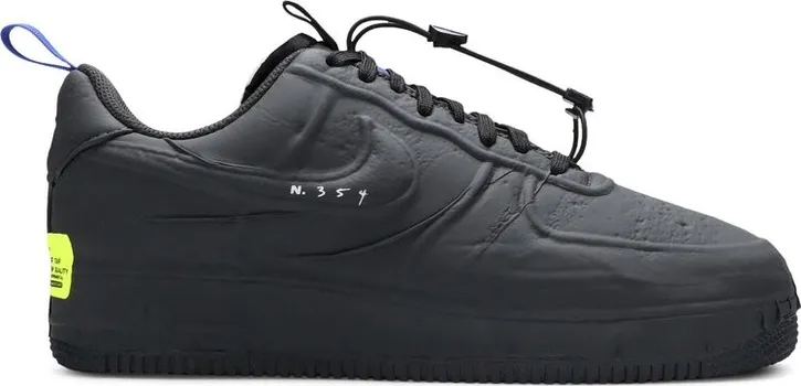 Кроссовки Nike Air Force 1 Low Experimental 'Black', черный