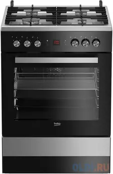 Газовая плита Beko FSM 62530 DXMS черный