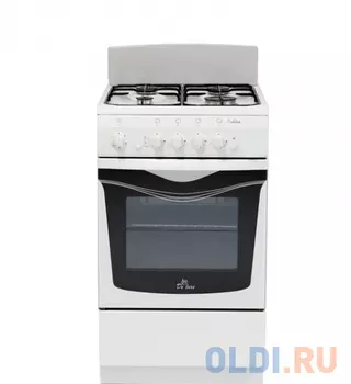 Газовая плита De Luxe 506040.04г щ белый