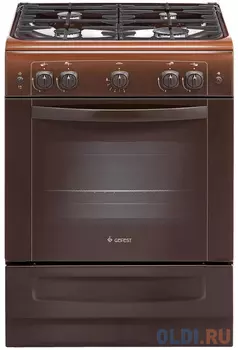 Газовая плита Gefest ПГ 6100-02 0003 коричневый коричневый