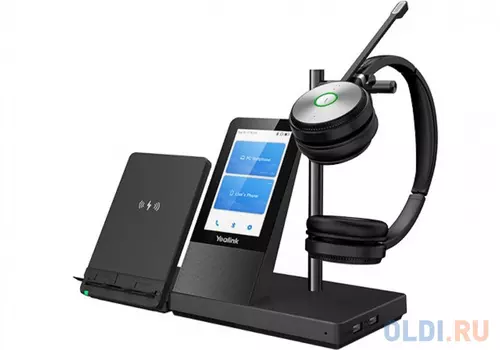 Гарнитура беспроводная Yealink WH66 Dual UC черный