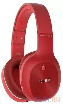 Гарнитура накладные Edifier W800BT Plus красный беспроводные bluetooth оголовье
