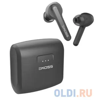 Гарнитура вкладыши Koss TWS150i черный беспроводные bluetooth в ушной раковине (80001060)