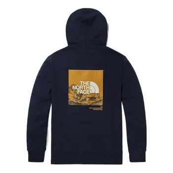 Толстовка ss22 logo hoodie 'navy' The North Face, синий