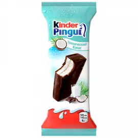 Пирожное Kinder Pingui бисквитное кокос 32.5% 30 г