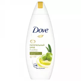 Крем-гель для душа Dove беcсульфатный питательный уход с маслом оливы 250 мл