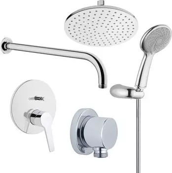 Душевой комплект VitrA Solid S A49264EXP, хром